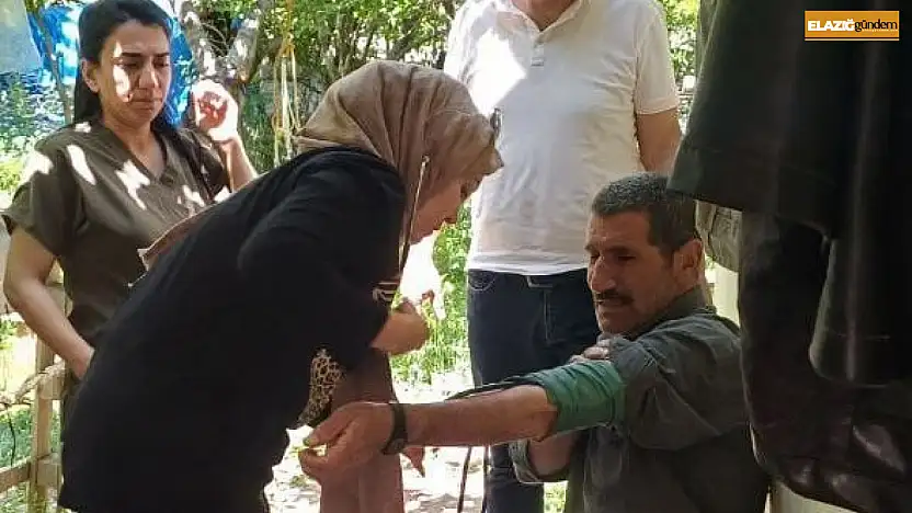 Elazığ'da mobil sağlık taraması hizmeti
