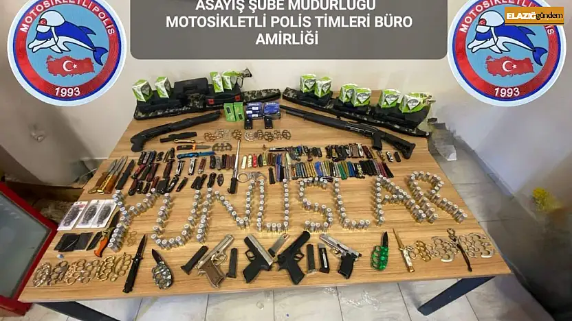 Elazığ'da polis ekipleri suçlulara göz açtırmıyor