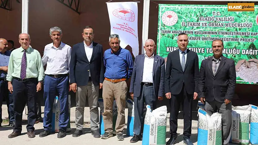 Elazığ'da yüzde 75 hibeli 15 ton tohum dağıtılmaya başlandı