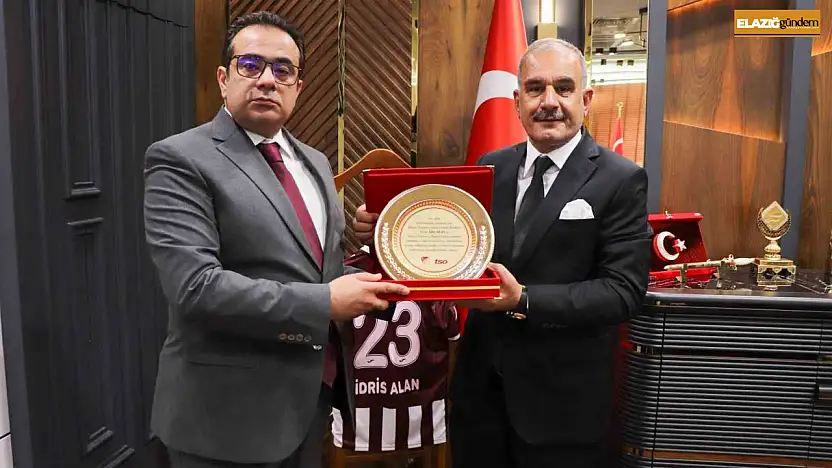 Elazığ TSO Başkanı Alan: 'Elazığspor'un her zaman yanında olacağımı ifade ediyorum'