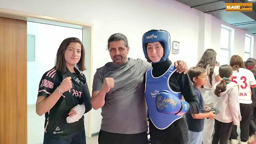 Elazığlı sporcular madalyaları topladı