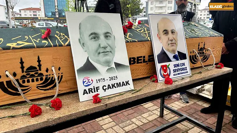Gazeteci Arif Çakmak son yolculuğuna uğurlandı