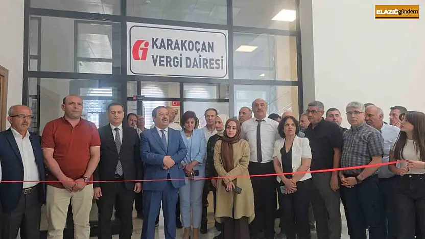 Karakoçan'da Vergi Dairesi açılışı yapıldı